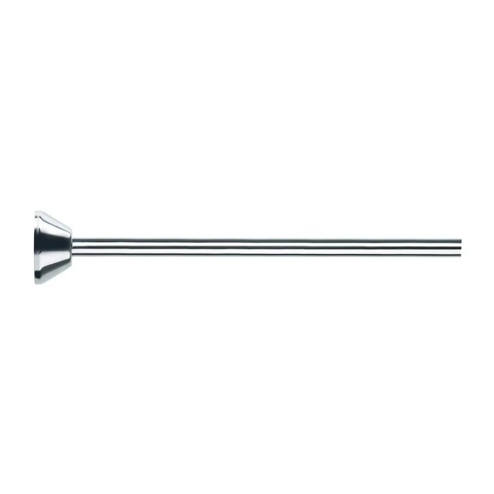 Barre tringle pour rideau de douche d'angle à fixer en Inox SLIM 170x75cm Chromé Spirella