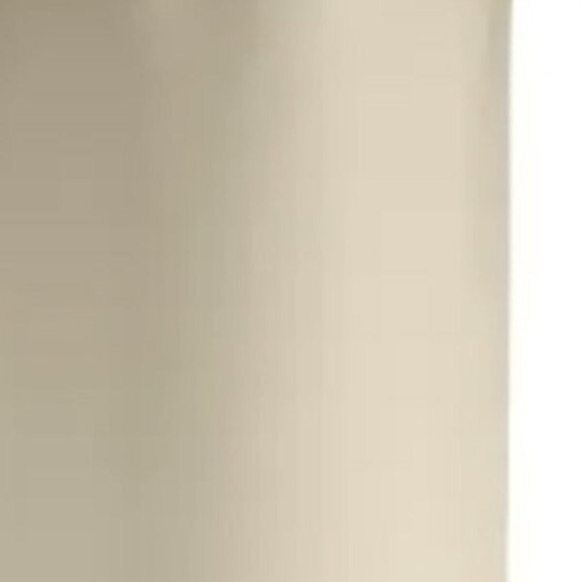 Rideau polyester occultant uni ivoire