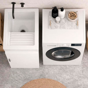 Lavadero con Lavabo | 1 Puerta | Entrega en Kit | Incluye Lavabo | Mueble Lavadero | Alday