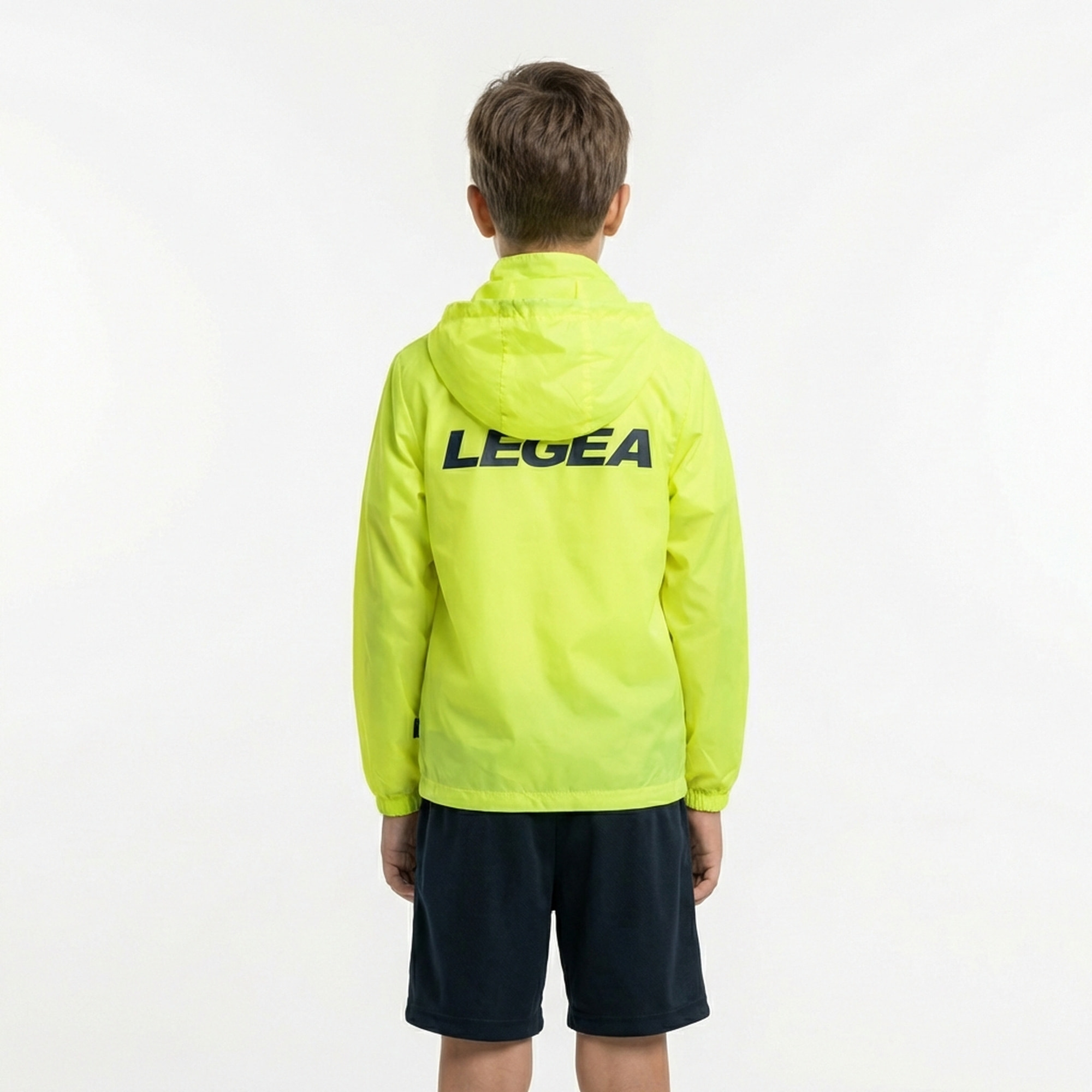 Giacca impermeabile da pioggia CAIRO giallo fluo