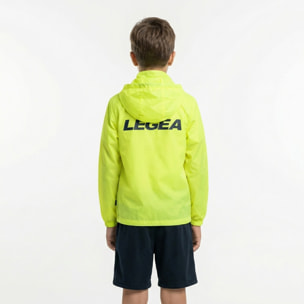 Giacca impermeabile da pioggia CAIRO giallo fluo