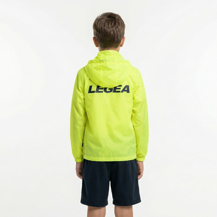 Giacca impermeabile da pioggia CAIRO giallo fluo