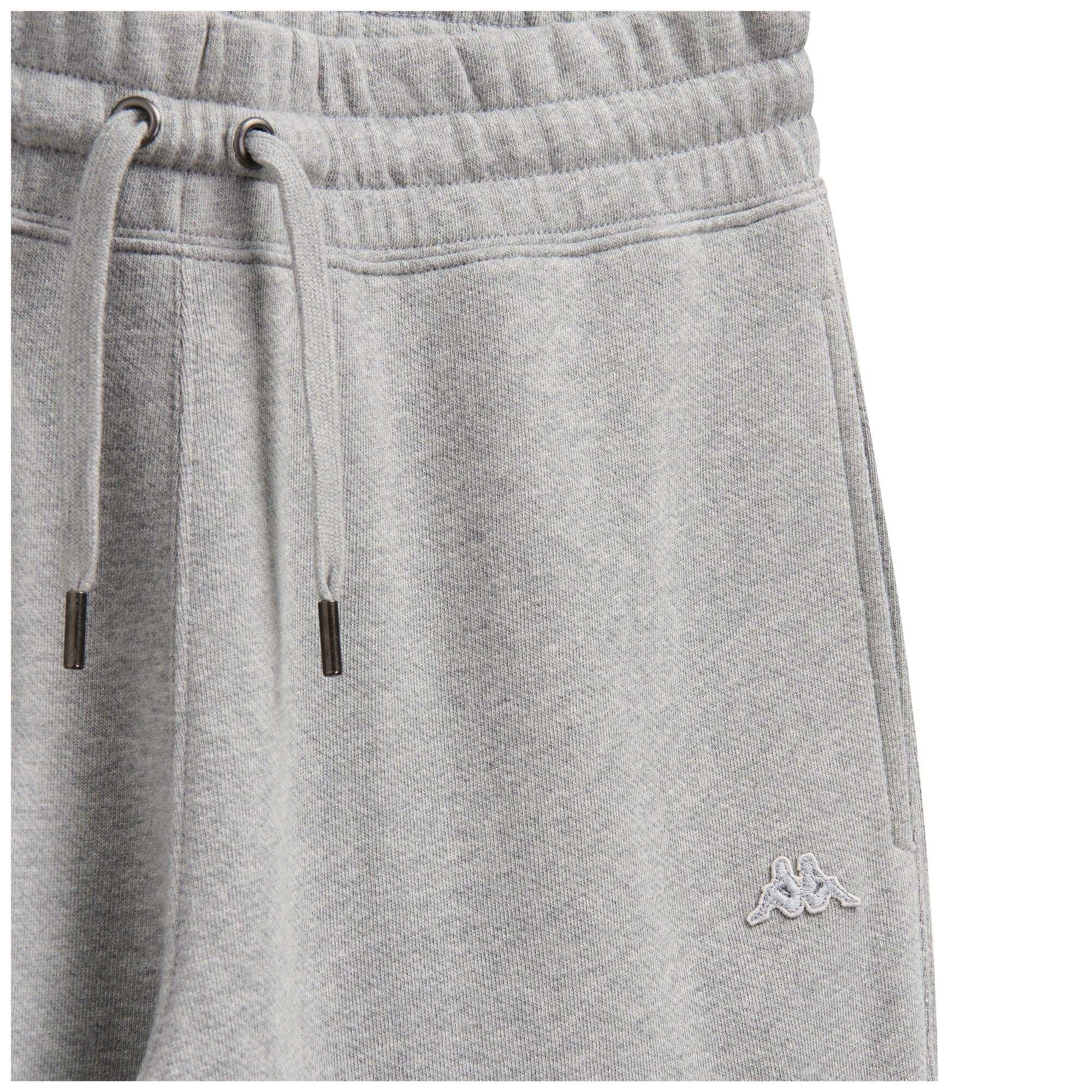Kappa - Pantalones Hombre Gris - Shedir French Terry