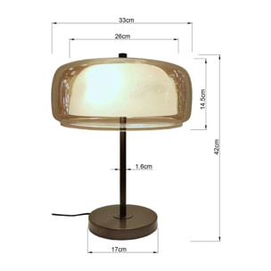 Lampe Shield 42cm Kare Design