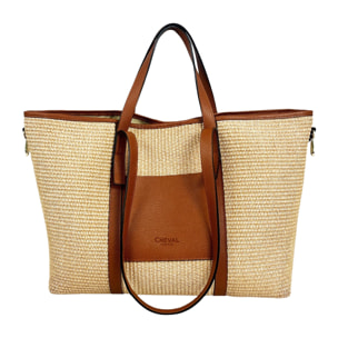 Bolso de hombro Cheval Firenze Formentera Camel