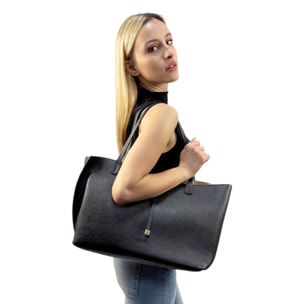 Bolso de hombro Cheval Firenze Clarice Negro