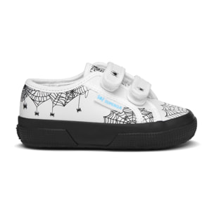 Le Superga Bambino/A Bianco 2750 KIDS STRAPS VEGAN MATERIAL SPIDER WEB
