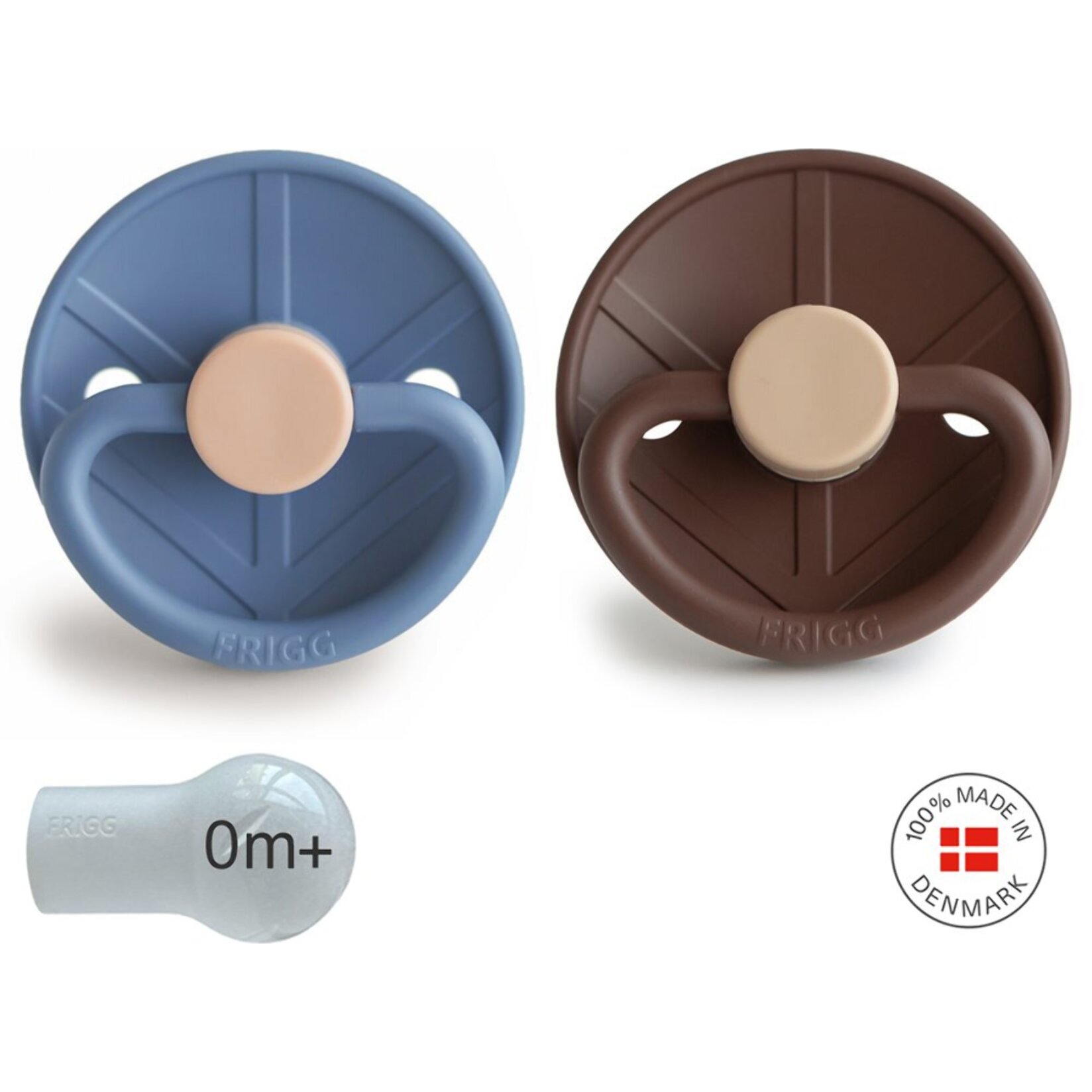 Frigg Pack 2 Chupetes Block Silicona Little Viking