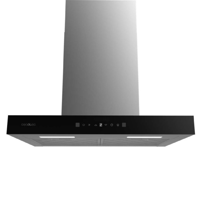 Cecotec Hotte aspirante en T Bolero Flux TT 605500 Glass Black A++