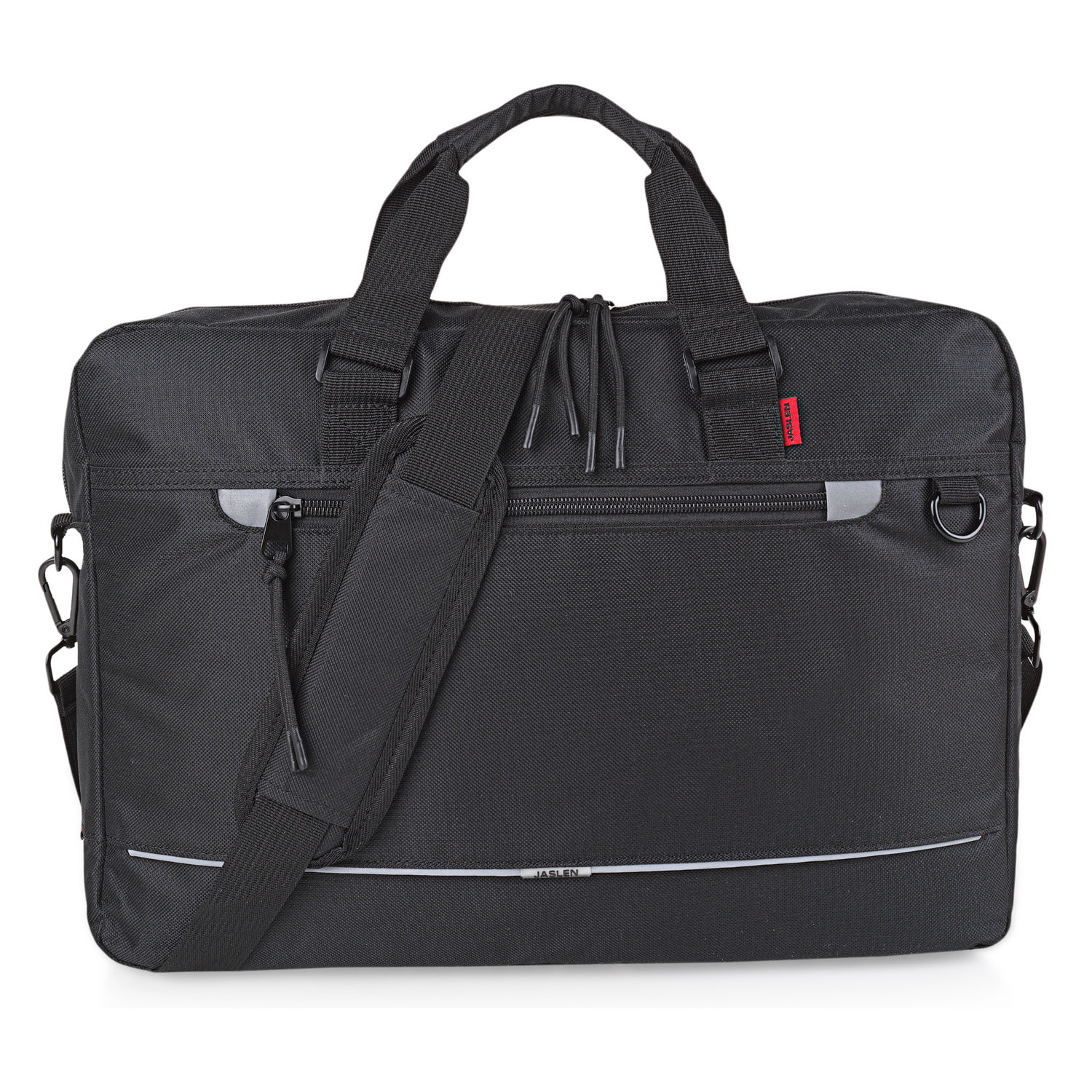 Maletin Portadocumentos Textil Jaslen Norwich Negro