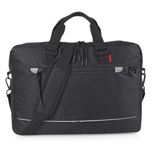 Maletin Portadocumentos Textil Jaslen Norwich Negro