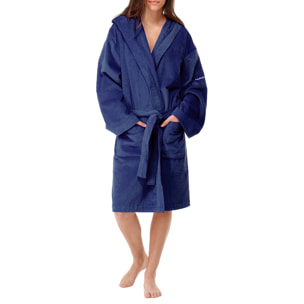Peignoir mixte CASUAL - coton 380 g/m2 marine