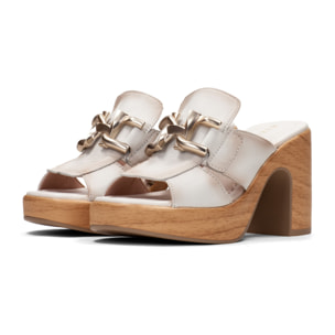 Mule Africa Blanco 9 cm