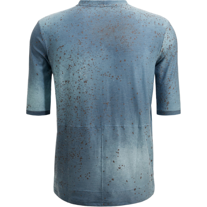 Fango Delta - Maglia Tecnica - Blu - Uomo