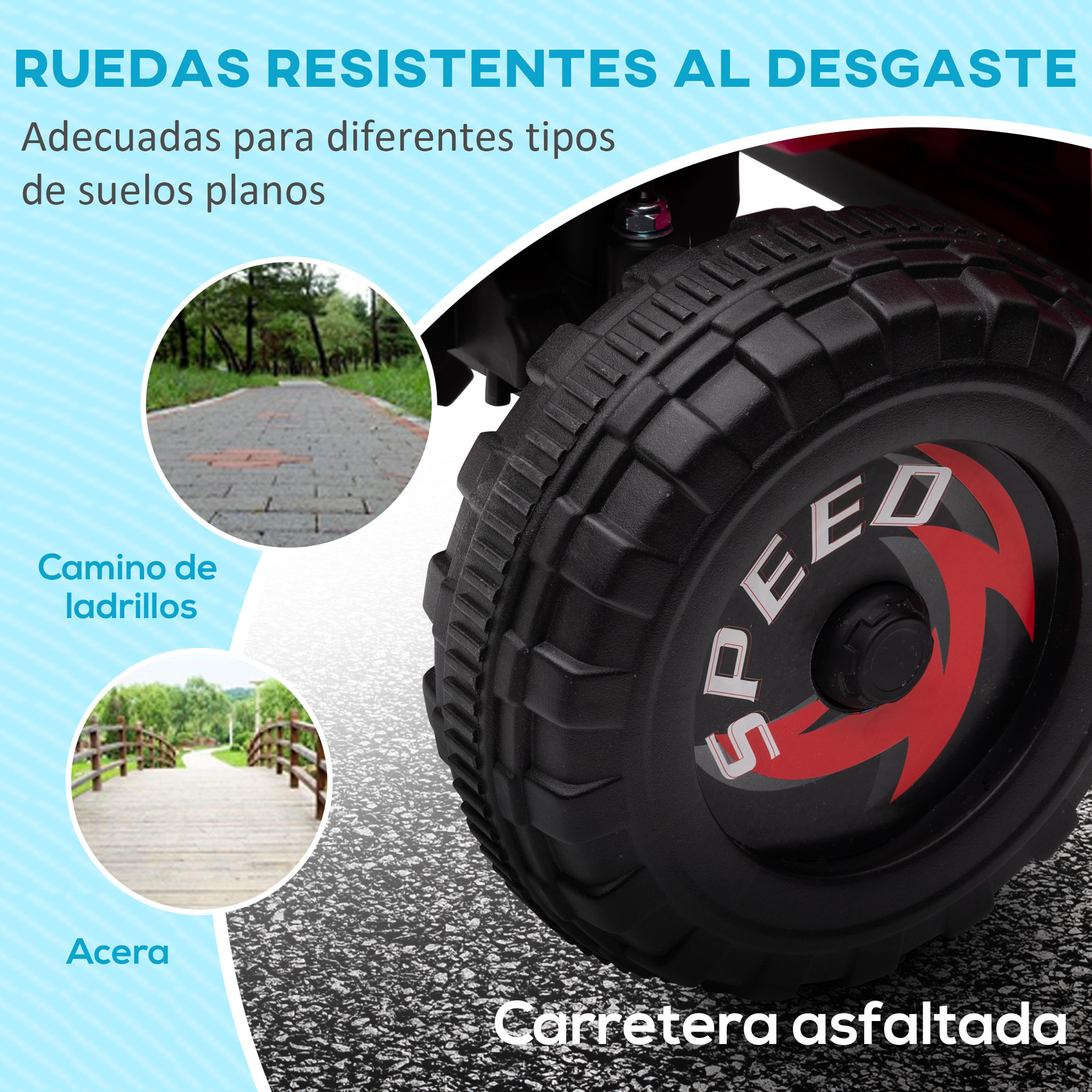 Quad Eléctrico para Niños 6V, Quad para Niños de 18-36 Meses con Avance y Retroceso, Velocidad de 2,5 km/h, Rosa