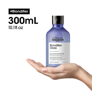 Série Expert Blondifier - Shampoing illuminateur pour cheveux blonds ou méchés 300 ml