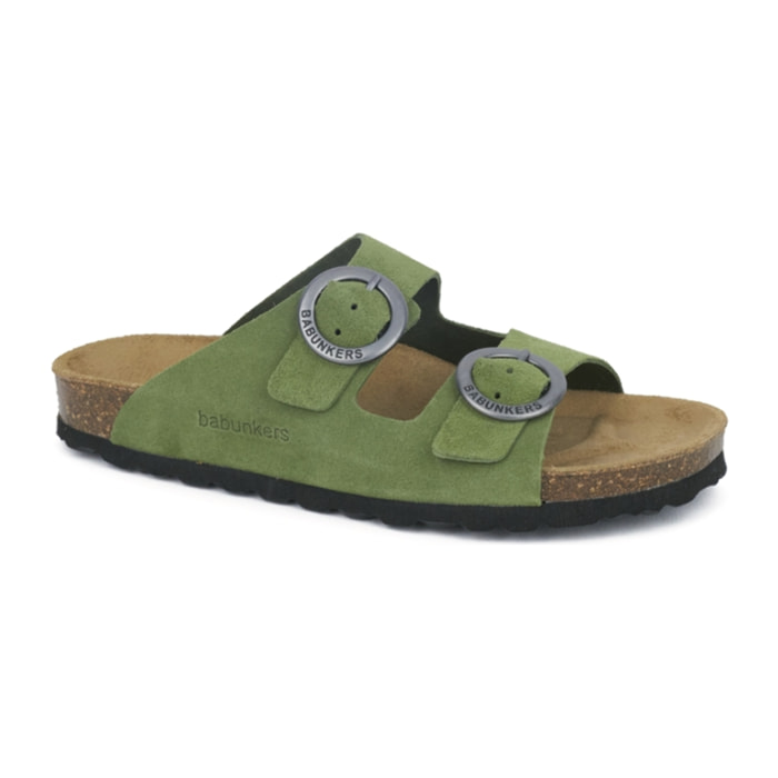 SANDALIA BARCELONA BABUNKERS VERDE