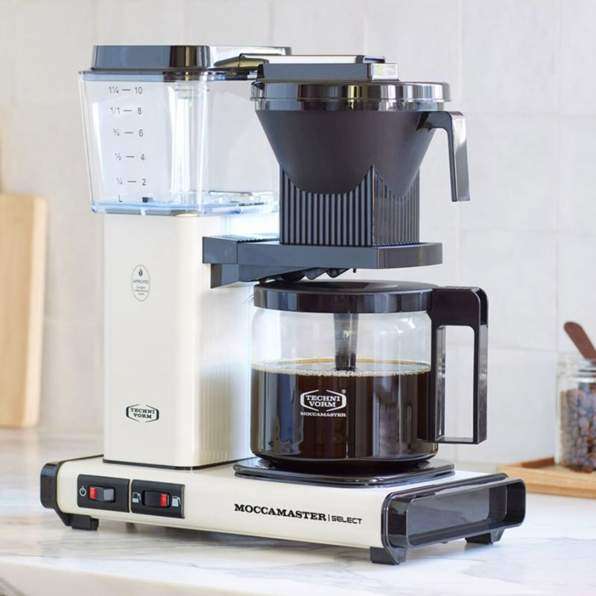 Cafetière filtre MOCCAMASTER Off-white
