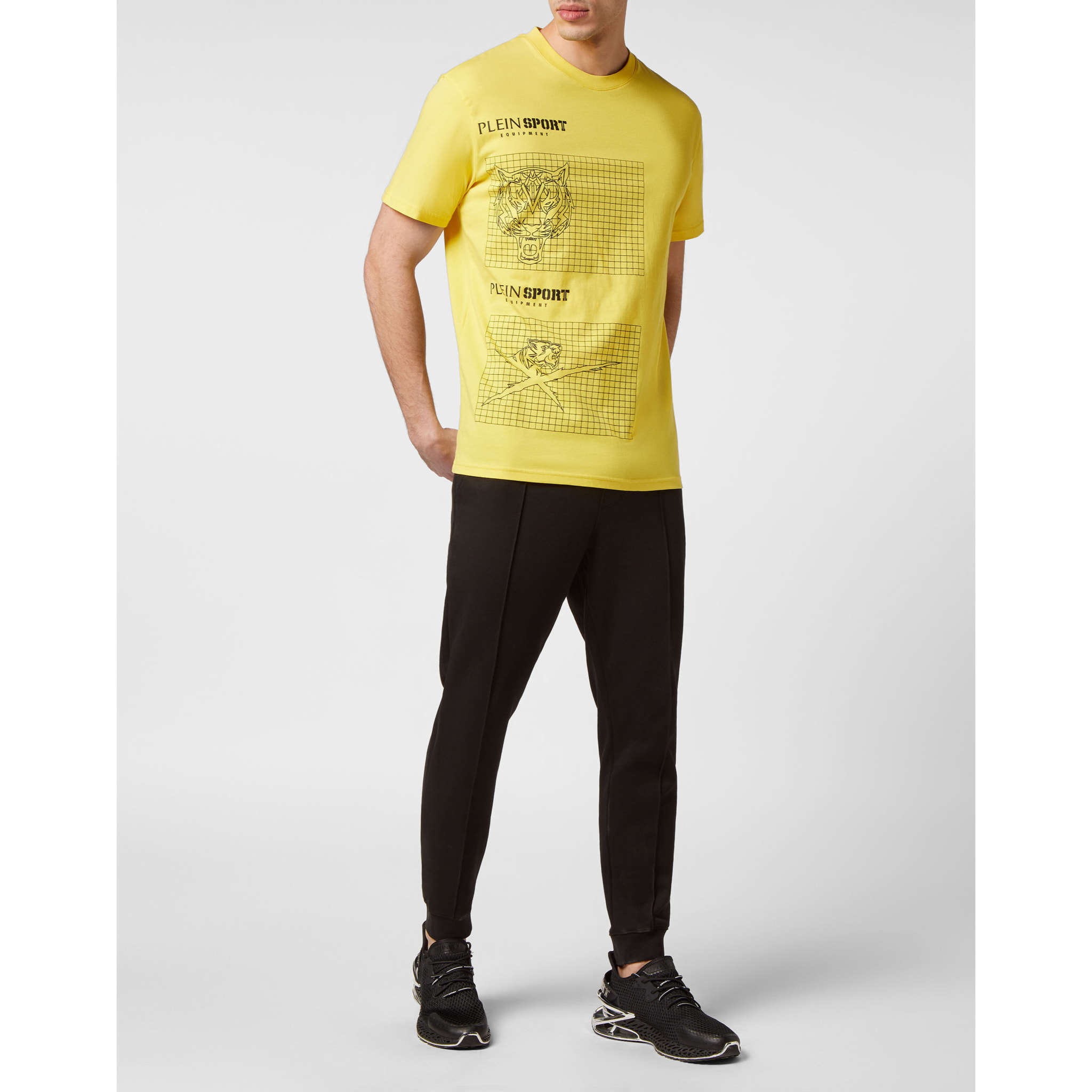 PLEIN SPORT T-Shirt Round Neck TIGER