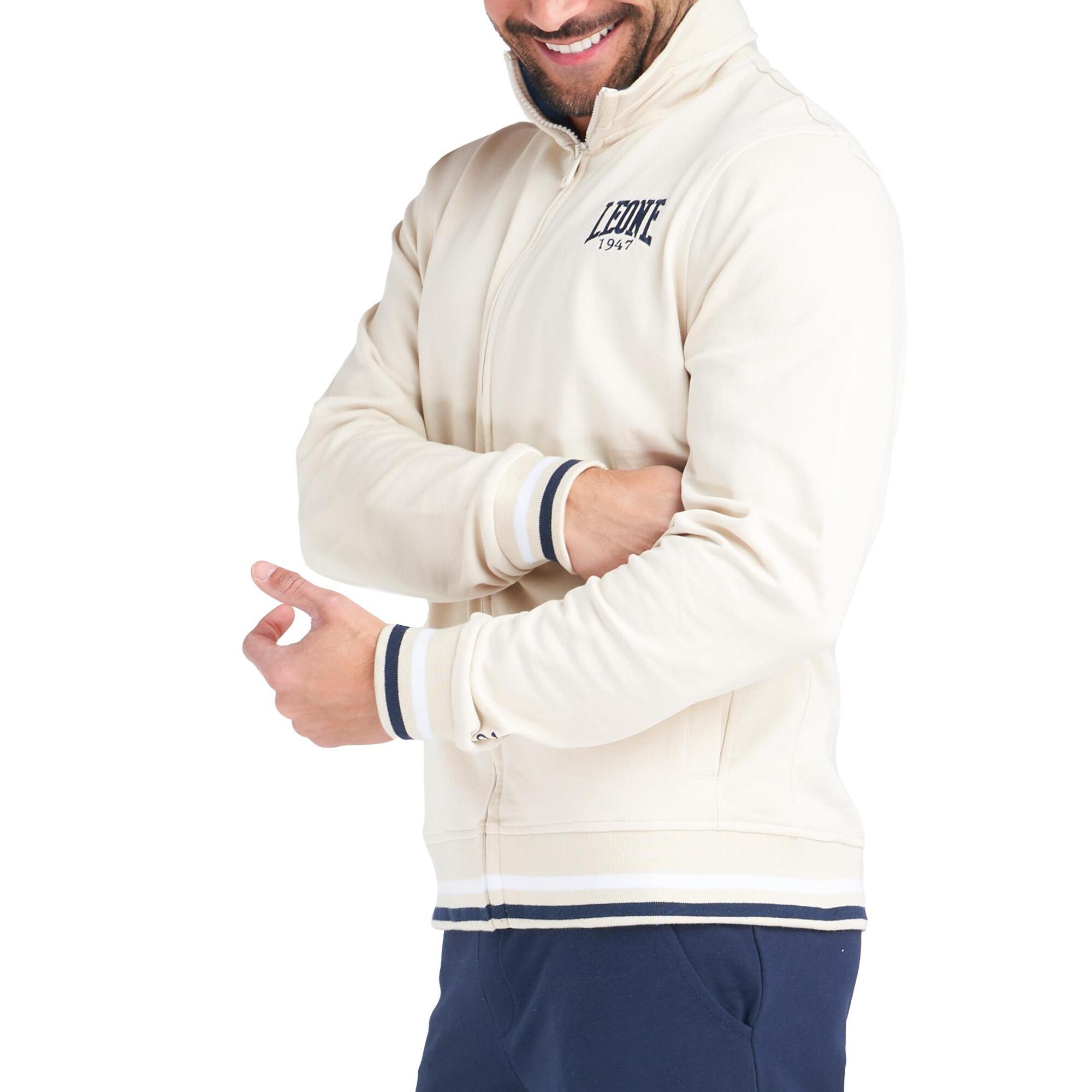 Tuta uomo cotone organico collo alto linea Minimal
