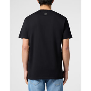 PHILIPP PLEIN Round Neck T-Shirt Flamingo Tennis Society