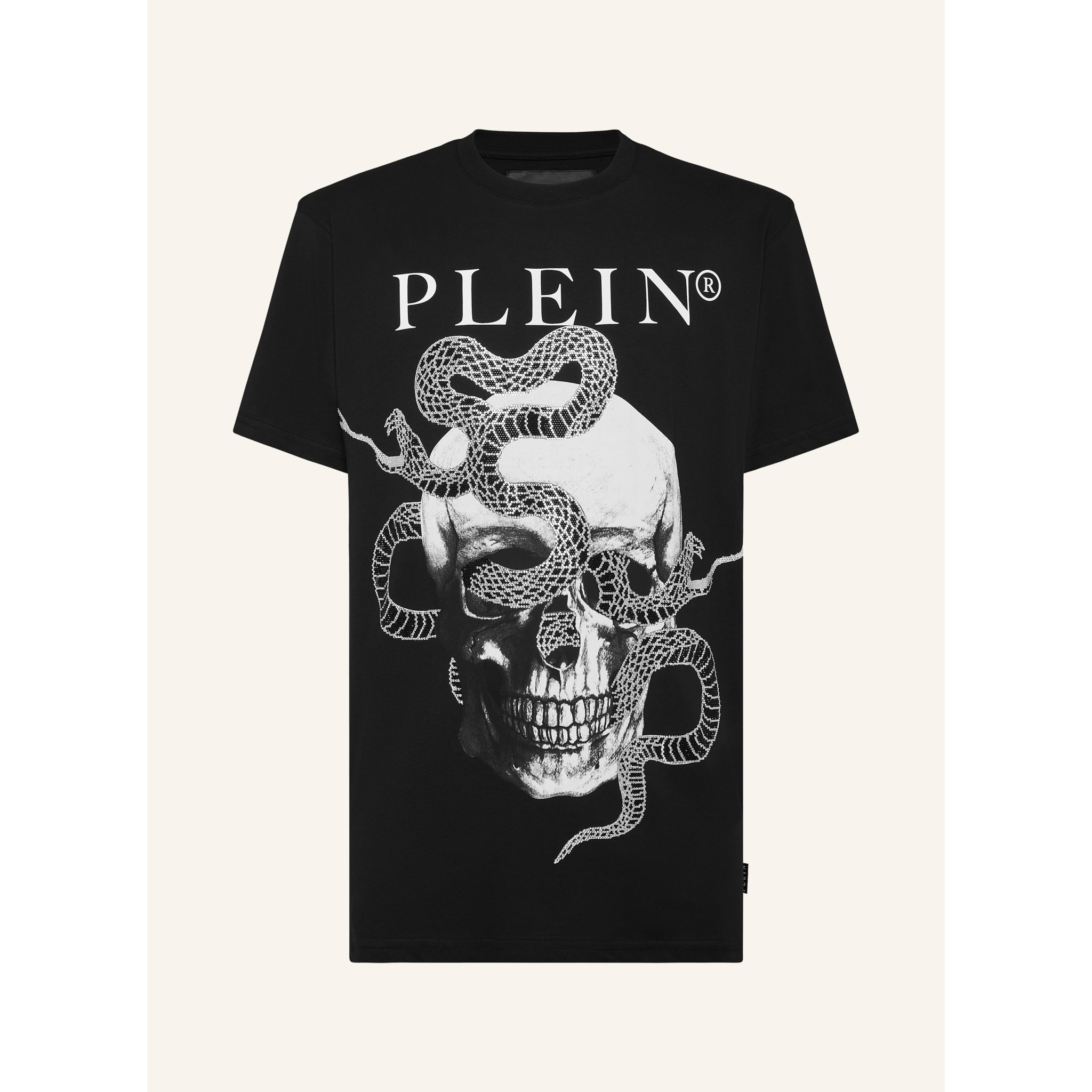 PHILIPP PLEIN Camiseta Cuello Redondo SNAKE