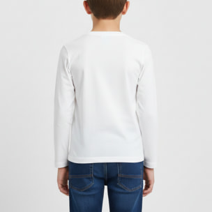 T-shirt con stampa logo