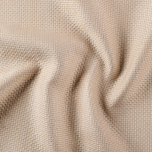 Rideau phonique coton et chanvre tressage naturel - Beige