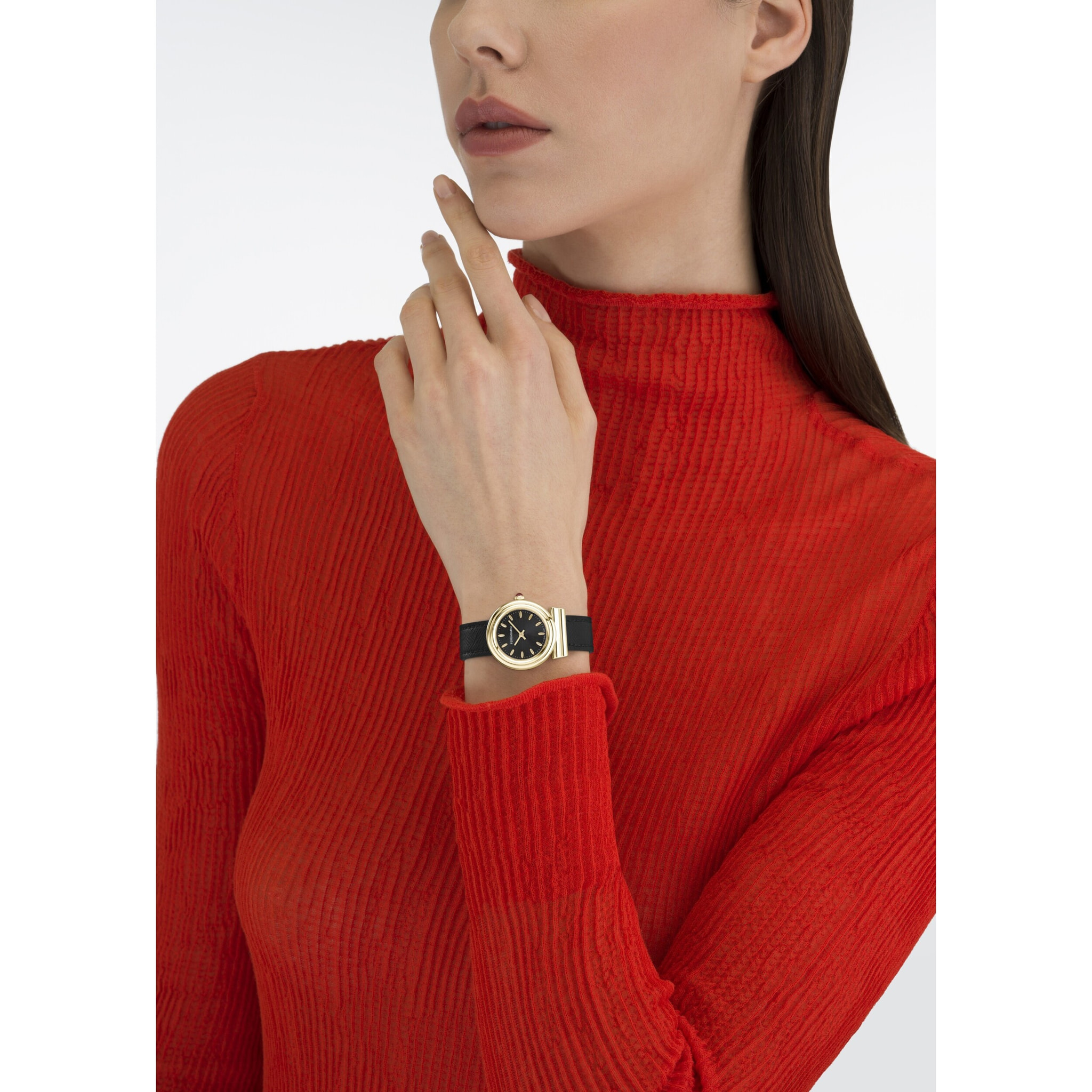 Ferragamo Reloj Analógico De Cuarzo Mv-Gancini