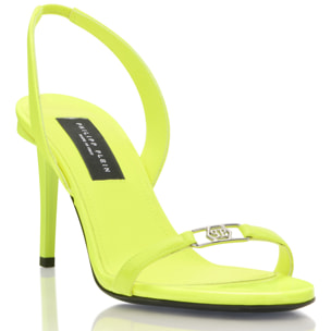 PHILIPP PLEIN High Heels Sandals Fluo Hexagon