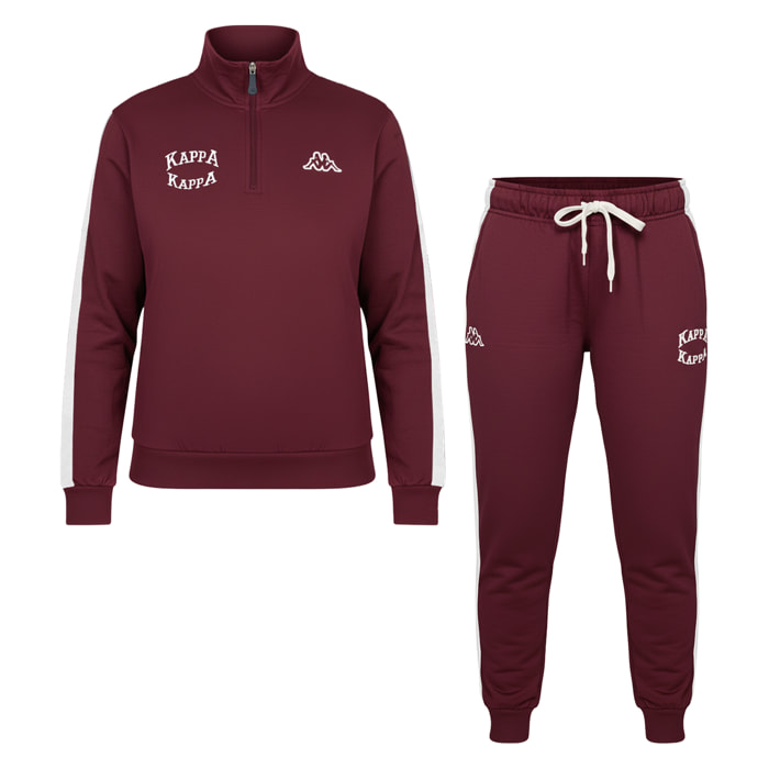 Tuta / Pigiama Homewear Donna KAPPA Cotone Felpato