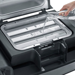 Barbecue électrique SEVERIN PG8139 noir sur chariot sonde connectée 41.5x31.5 cm