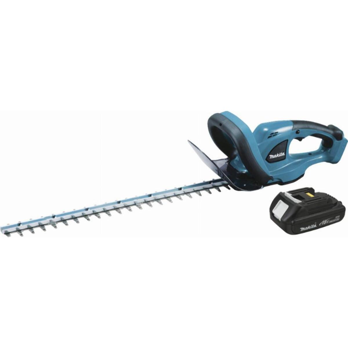 Cortasetos 18 V Li-Ion 1,5 Ah 52 cm MAKITA - Batería, cargador - DUH523RY