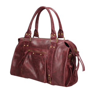 Borsa a spalla da donna - Modello Clara - Vera pelle - 41.0 x 28.0 x 13.0 cm