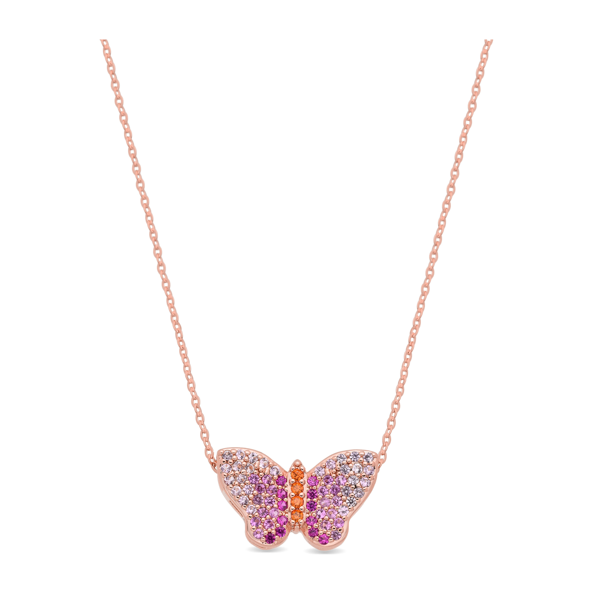 Collar Kwera acabado oro rosa 18k
