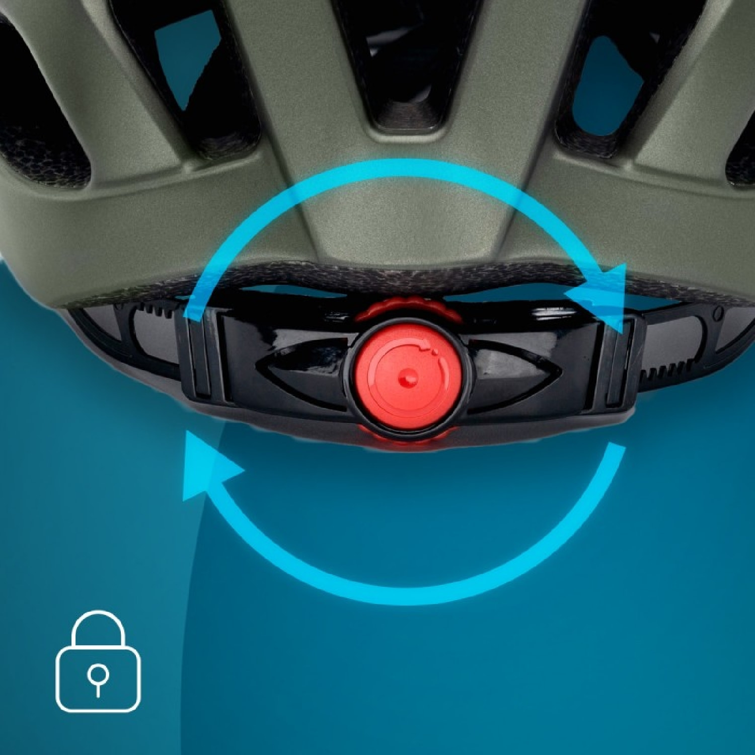 Cecotec Casque BrainGuard Sprinter Green L-XL