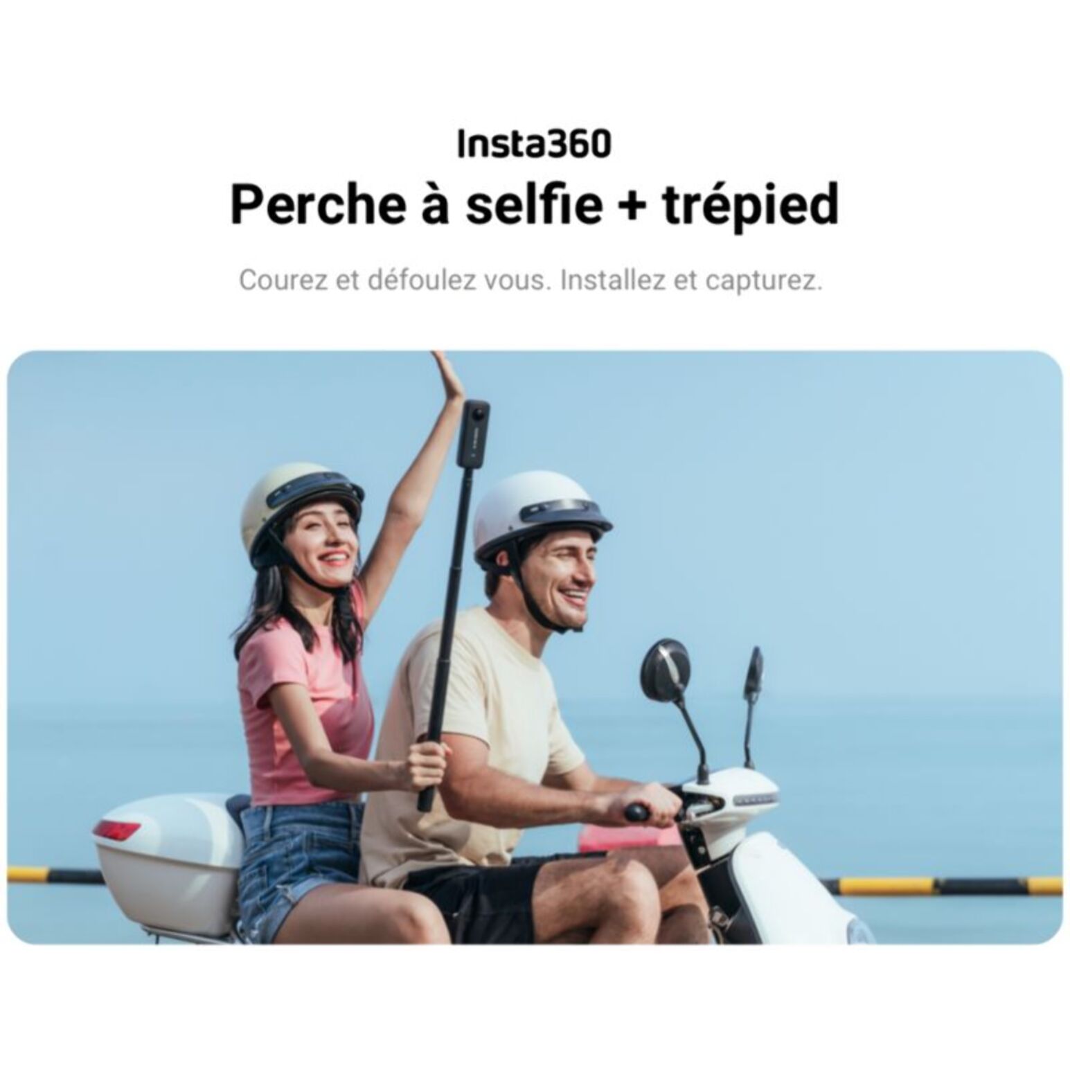 Perche INSTA360 Insta360 Invisible Selfie Stick + Tripod