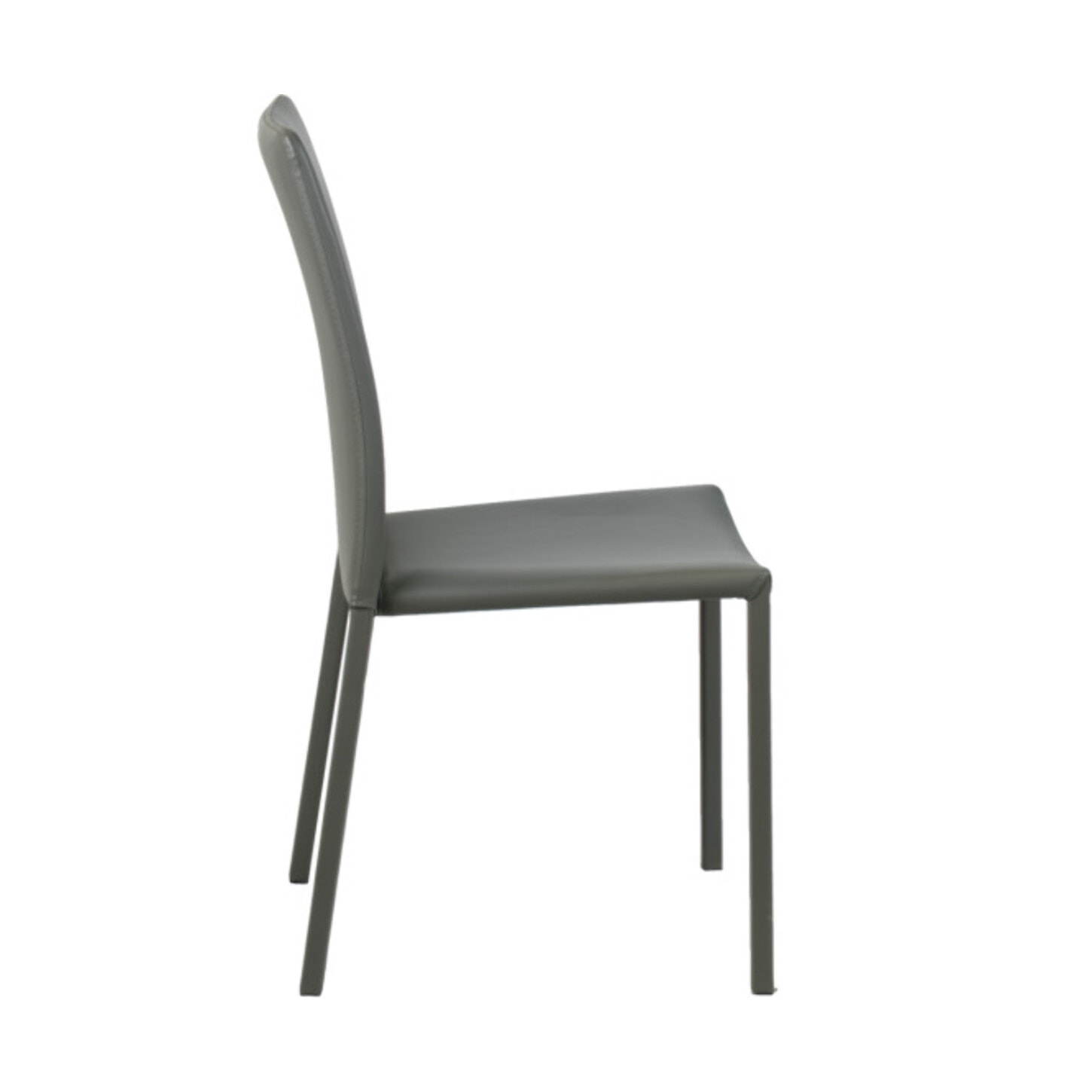 Chaise en simili empilables - 3 coloris - SANDY 2