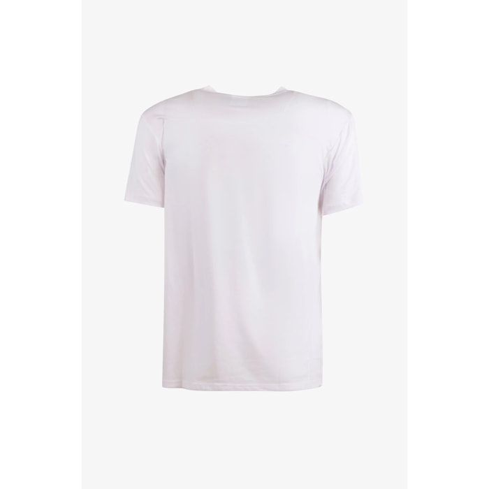T-shirt Esercito padel bianca uomo