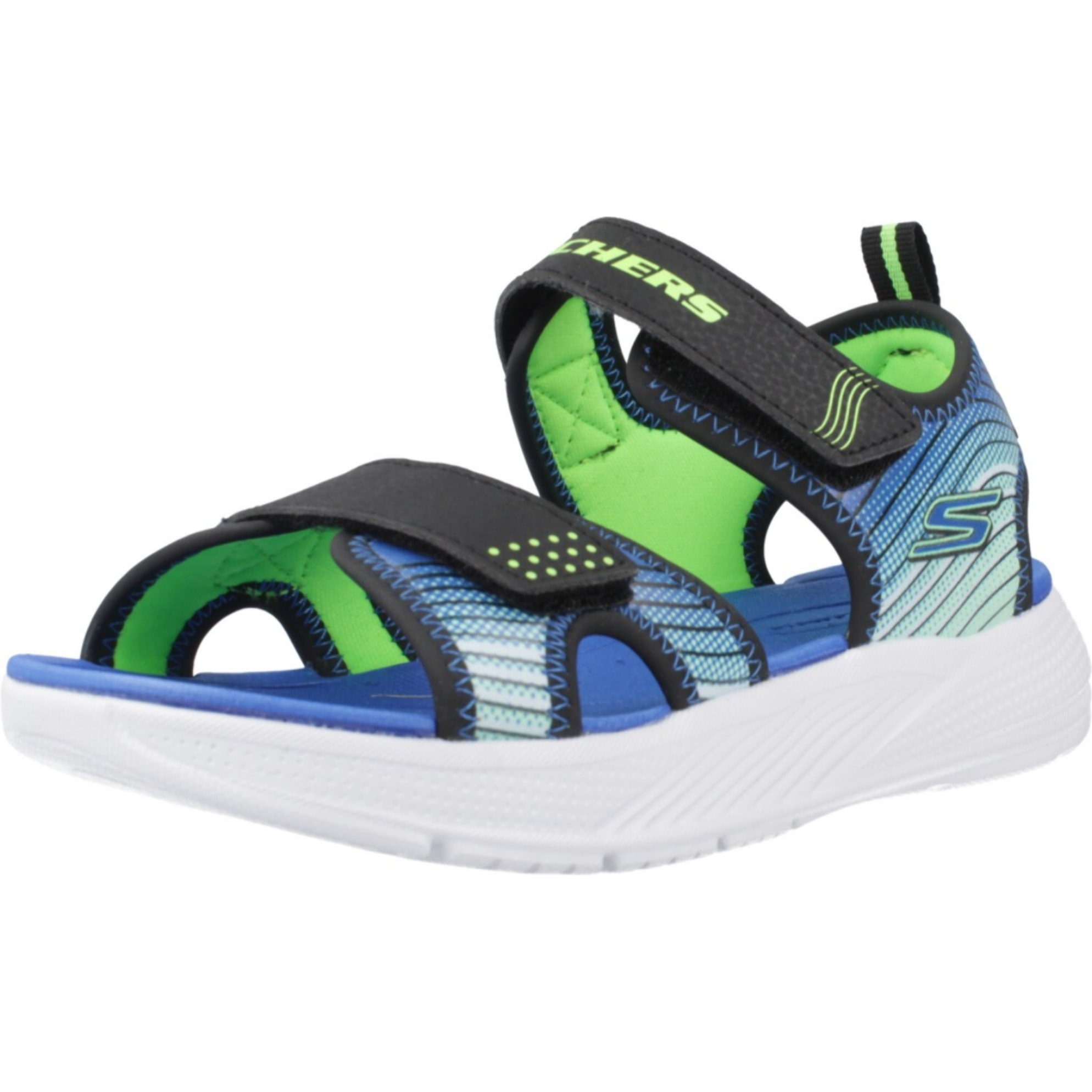 Sandalias Niño Microspec-splash Azul