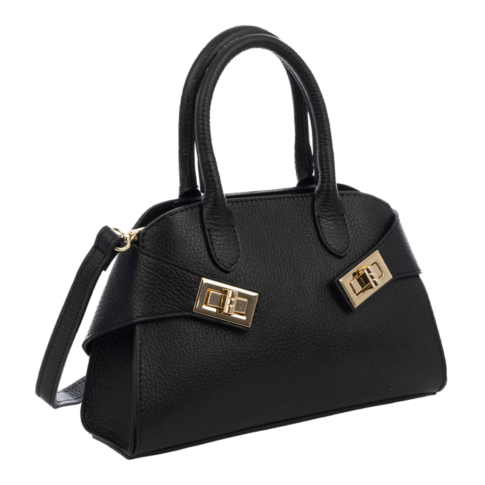Bernalda Bolso tote pequeño Mujer. Piel auténtica Dollaro.