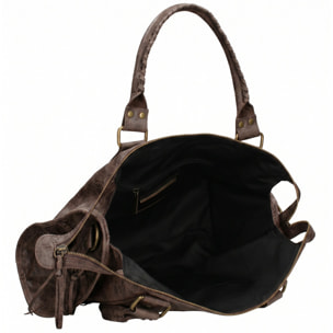 Borsa a spalla da donna - Modello Clara - Vera pelle - 41.0 x 28.0 x 13.0 cm