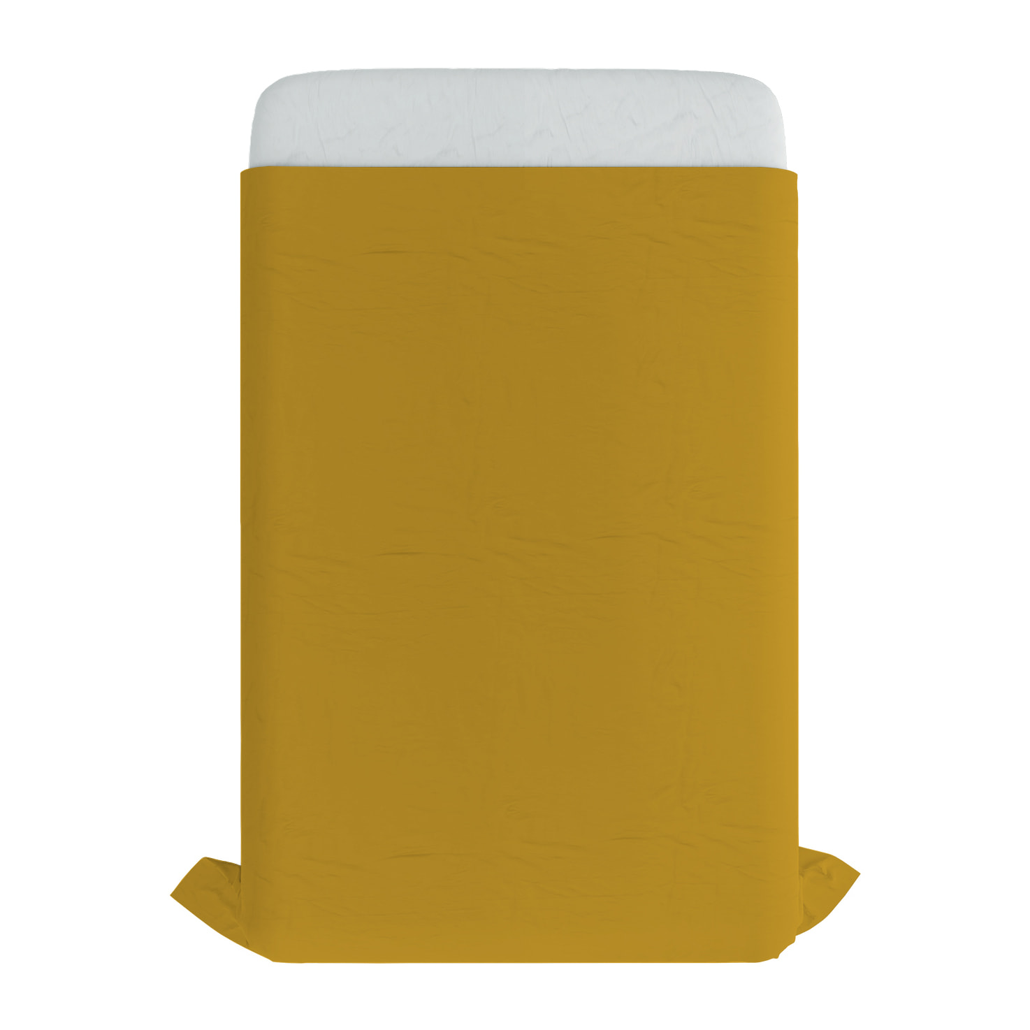 LENZUOLO SOPRA TINTA UNITA MAX COLOR, 100% COTONE - PIAZZA E MEZZA