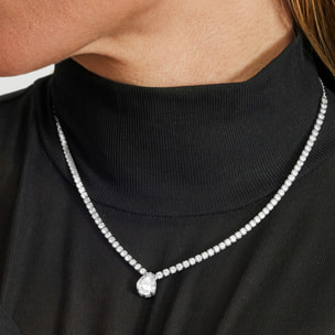 Collar Guoi acabado plata