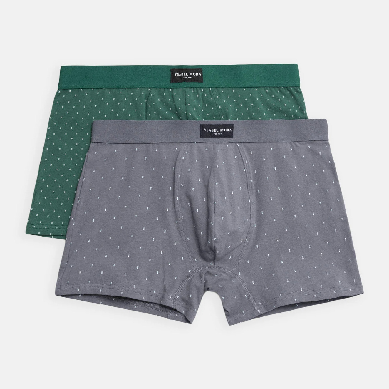 Confezione da 2 boxer stampati minimali