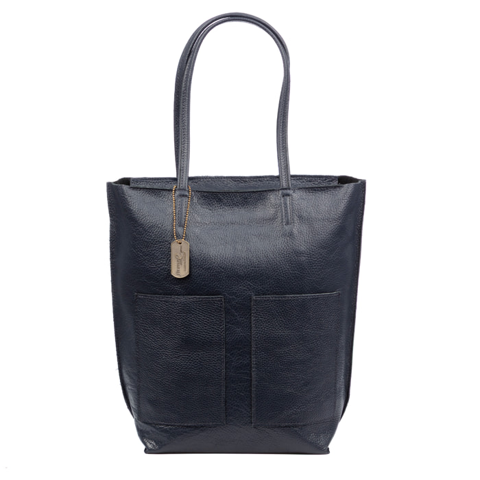 Baranello bolso de hombro mujer. Piel auténtica Dollaro.