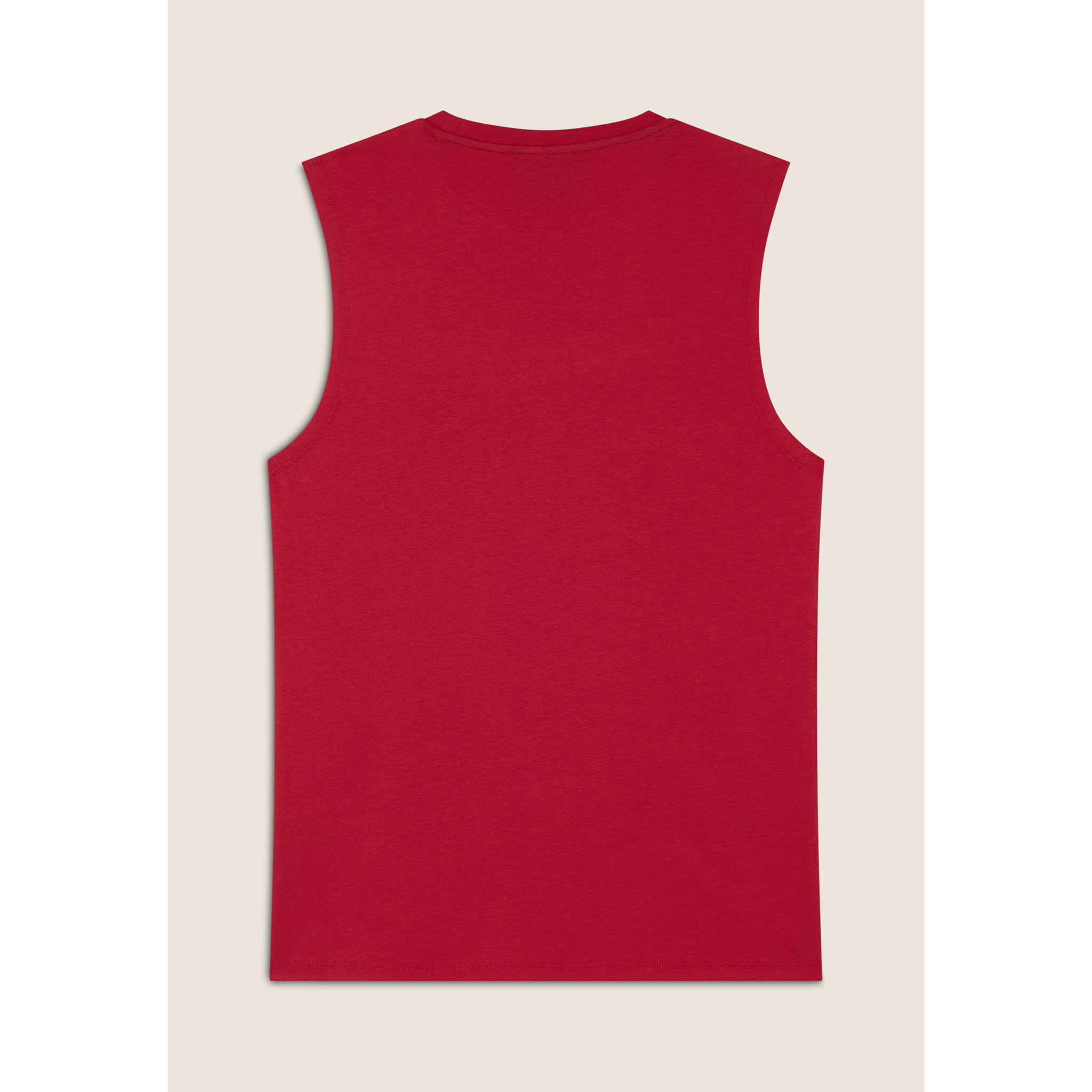 Canotta in Cotone con Stampa frontale in tono colore