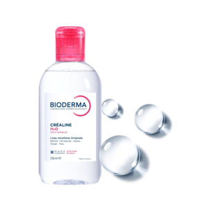 Créaline H2O - Eau Micellaire Démaquillante Sans Rinçage - Peaux Sensibles