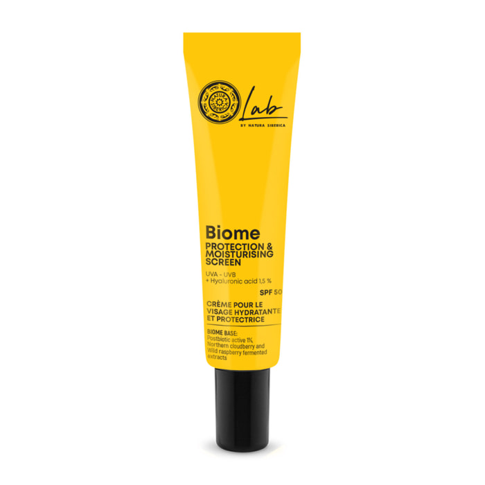 LAB BIOME - Crème visage protectrice SPF50 30ml