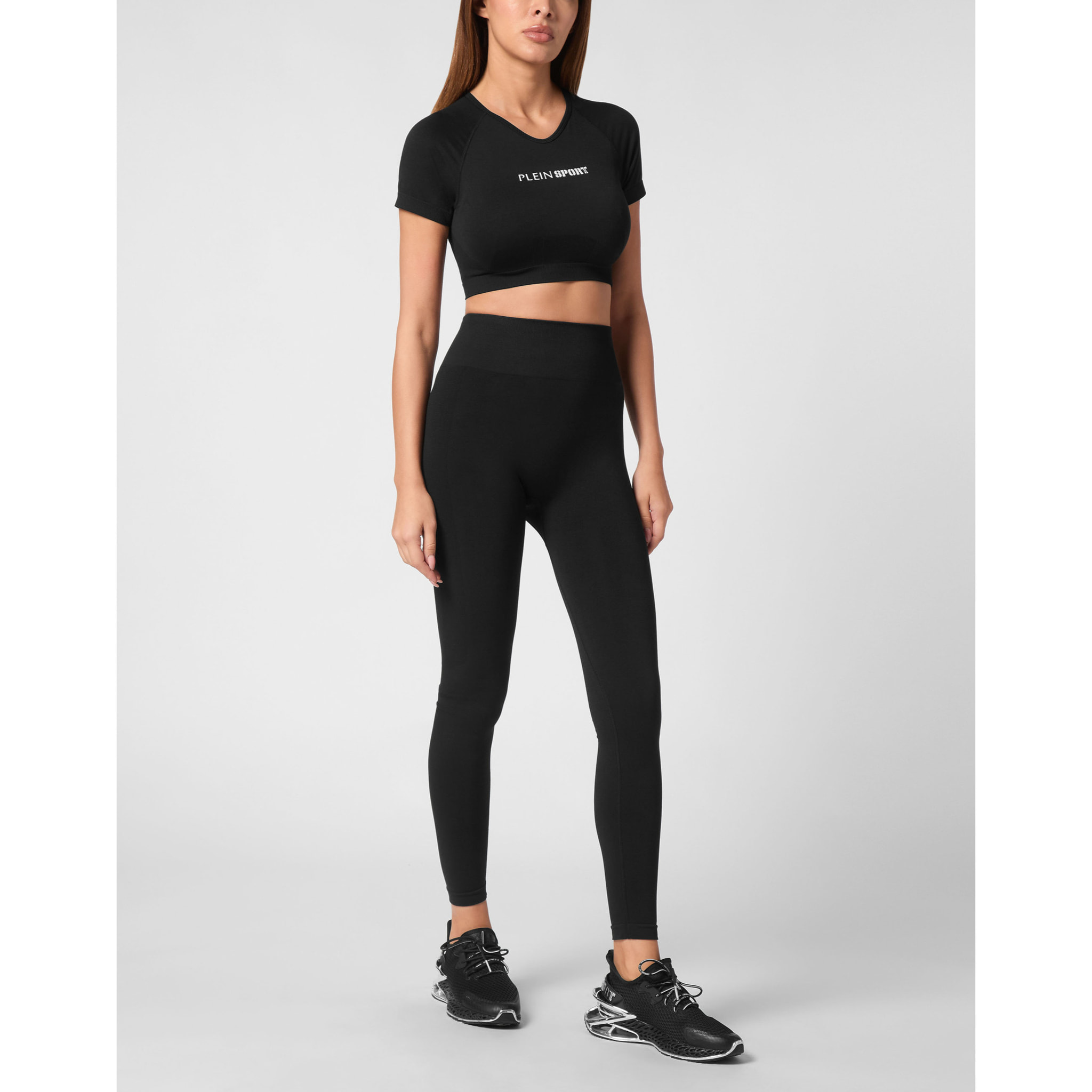 PLEIN SPORT Leggings sportivi LOGO